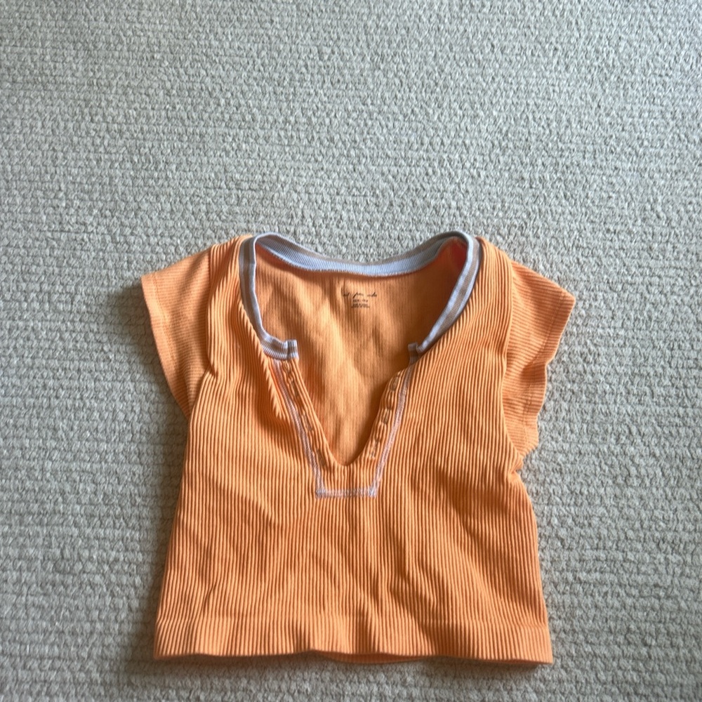 Never worn Urban Outfitters Out From Under Top in orange